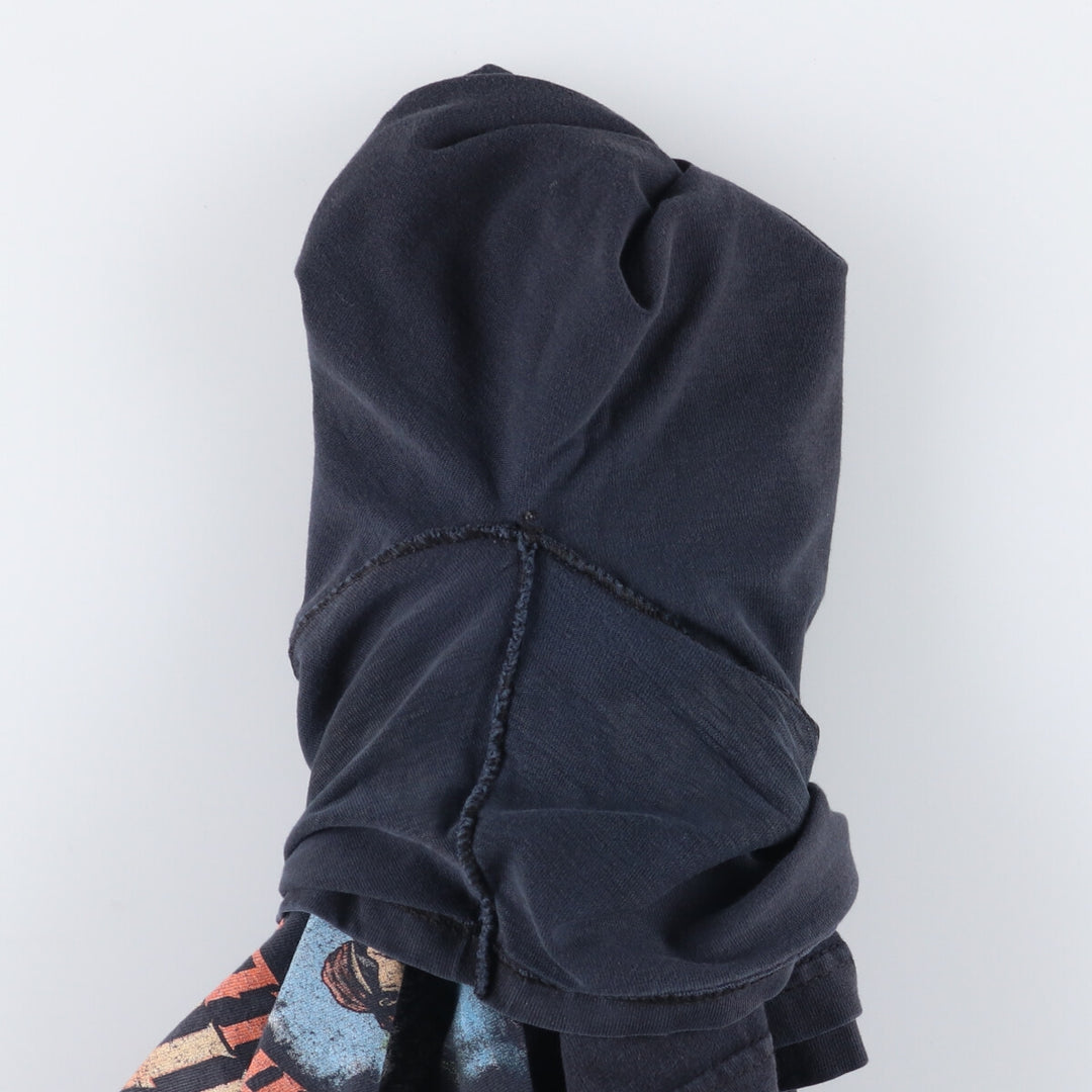 00'S Harley-Davidson Motorcycle Bike T-shirt Made in USA Men's L size cotton black type Vintage Second Hand