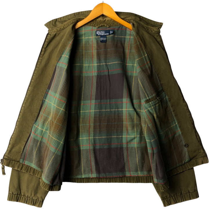 Ralph Lauren POLO by Ralph Lauren Swing Top Sports Jacket Men's XL cotton Green type dark green Vintage Second Hand