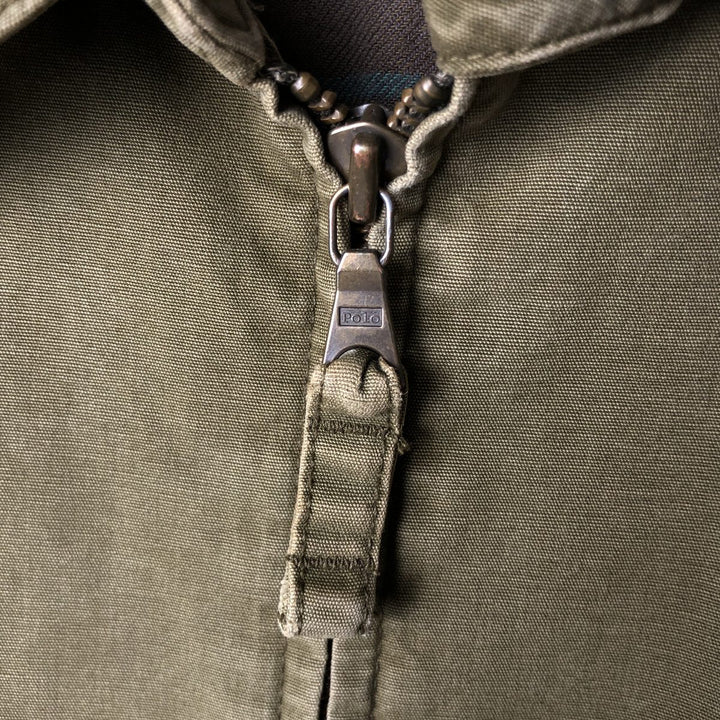 Ralph Lauren POLO by Ralph Lauren Swing Top Sports Jacket Men's XL cotton Green type dark green Vintage Second Hand