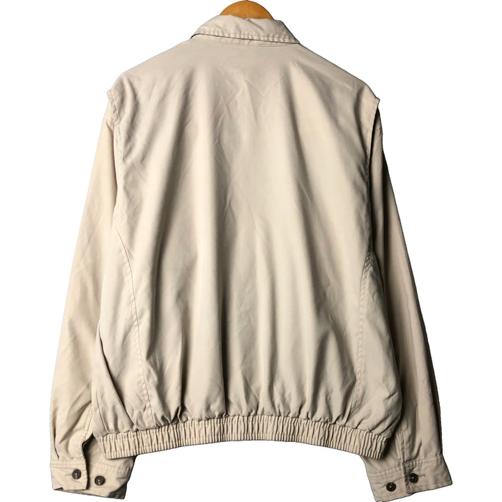 Ralph Lauren POLO by Ralph Lauren Swing Top Sports Jacket Men's L size polyester Beige type Vintage Second Hand