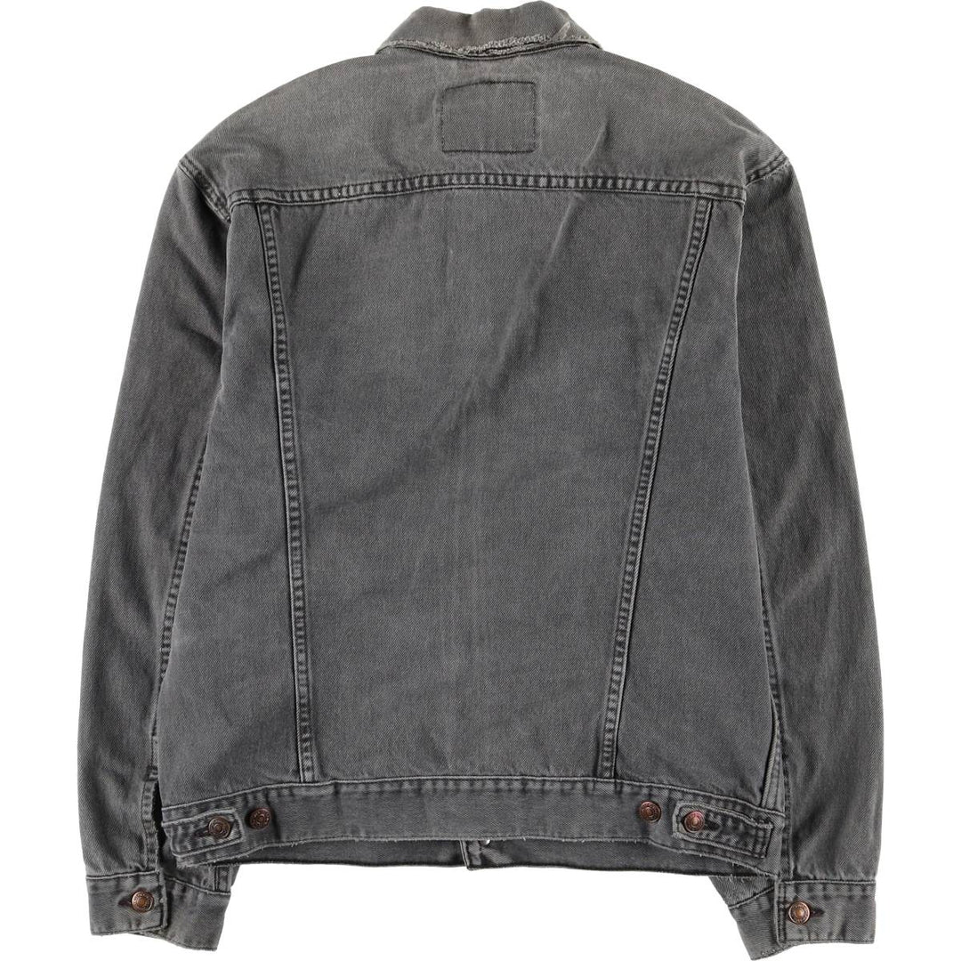 Vintage Levi's black denim jacket, size XL, men's unclear black type Vintage Second Hand