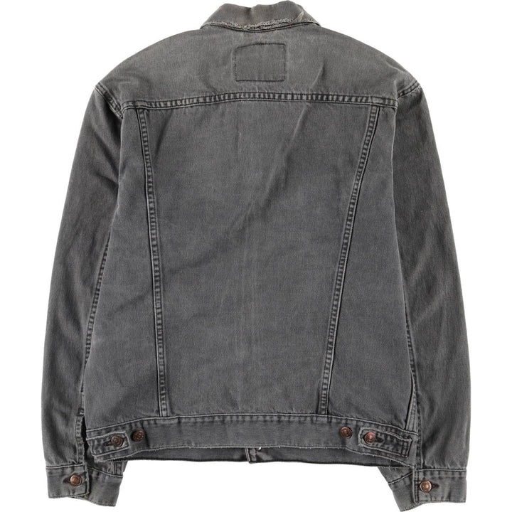 Vintage Levi's black denim jacket, size XL, men's unclear black type Vintage Second Hand