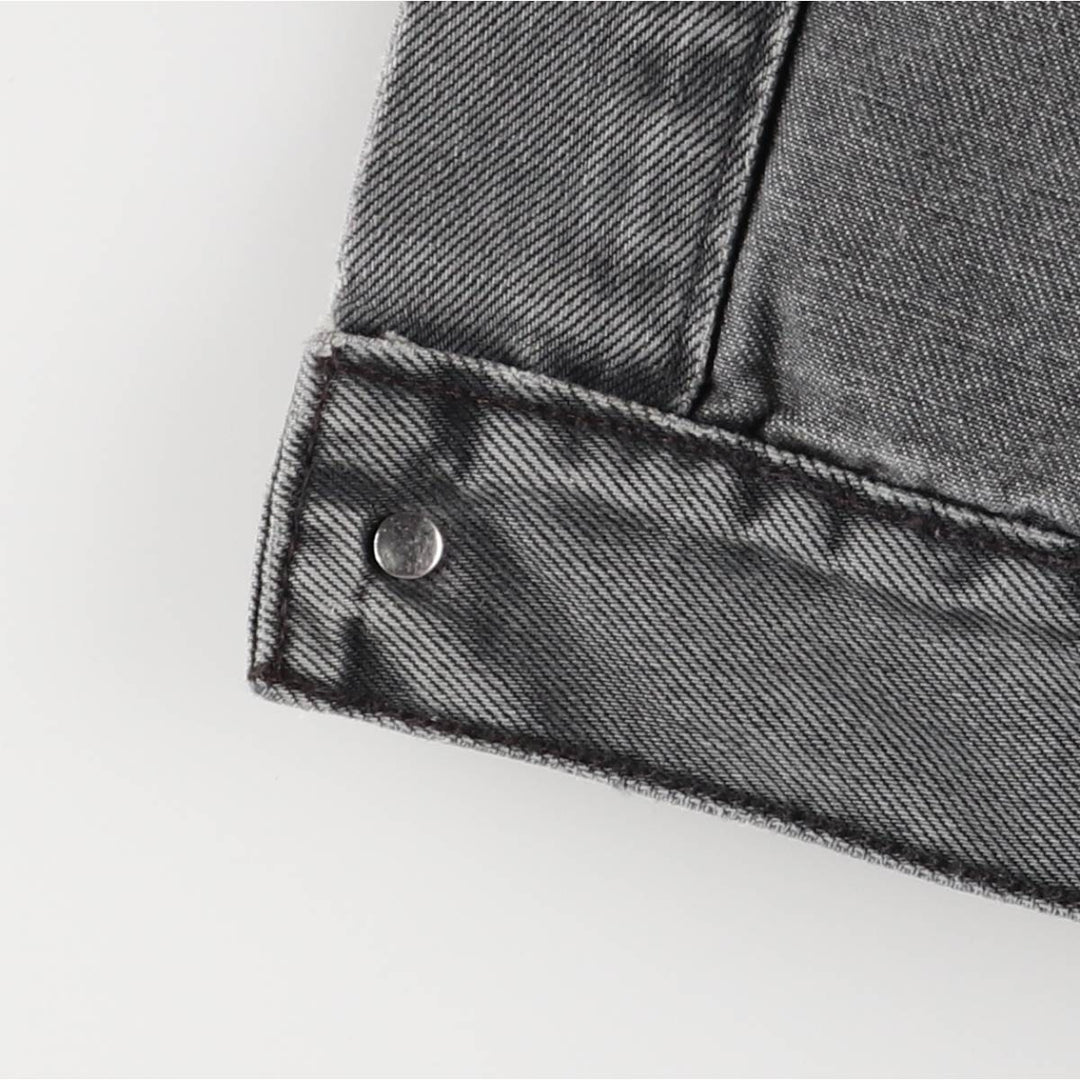 Vintage Levi's black denim jacket, size XL, men's unclear black type Vintage Second Hand