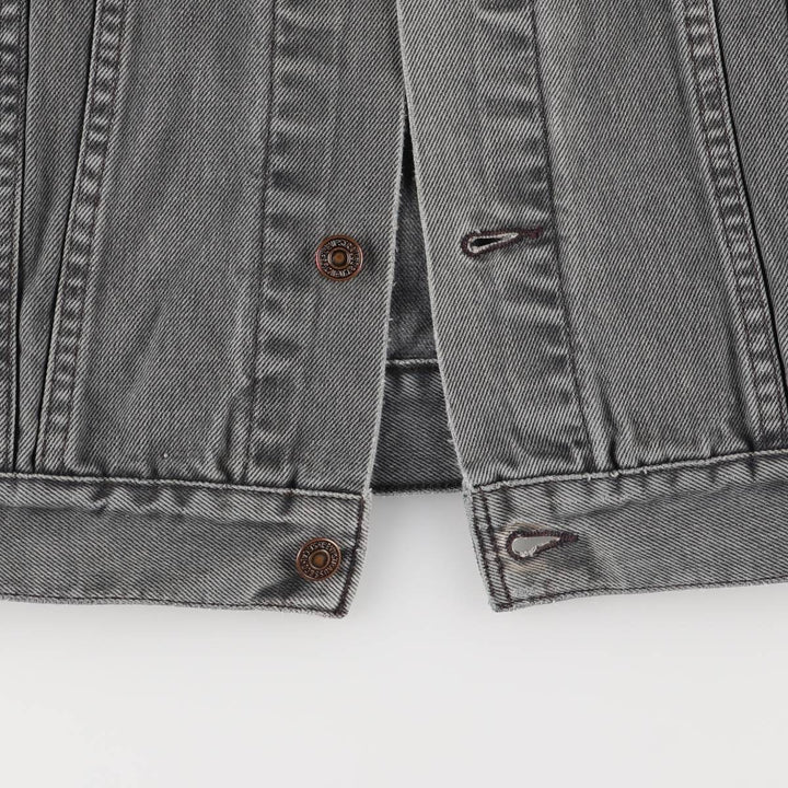 Vintage Levi's black denim jacket, size XL, men's unclear black type Vintage Second Hand