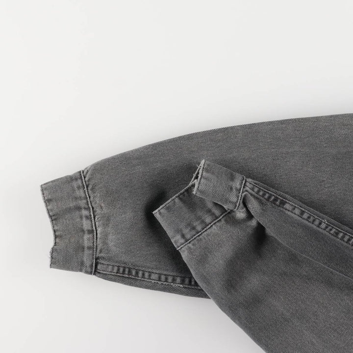 Vintage Levi's black denim jacket, size XL, men's unclear black type Vintage Second Hand