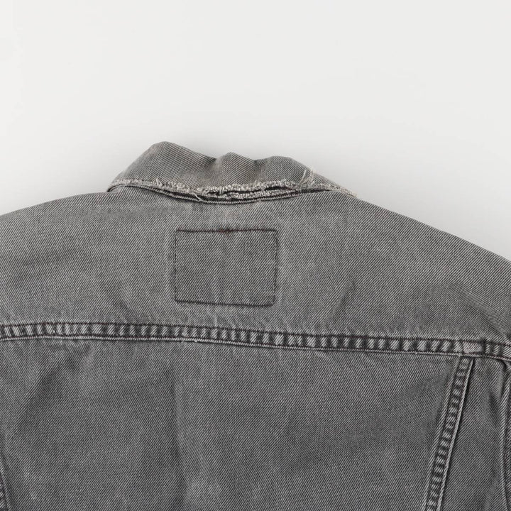 Vintage Levi's black denim jacket, size XL, men's unclear black type Vintage Second Hand