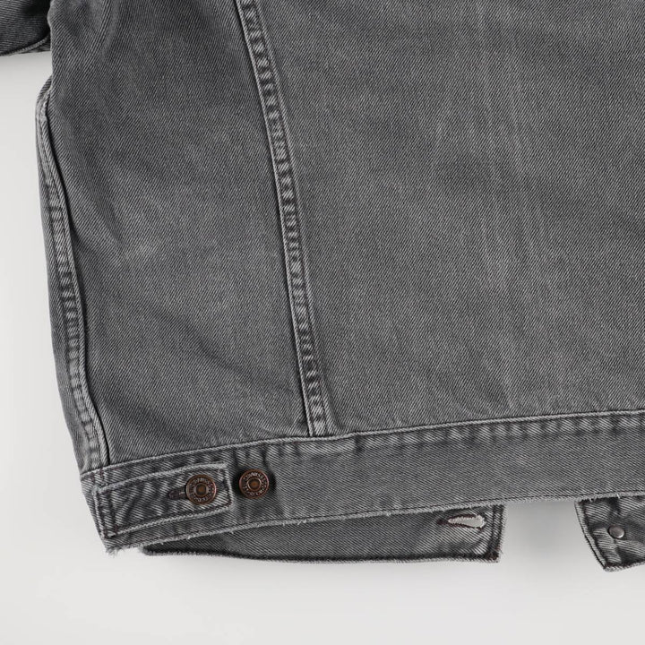 Vintage Levi's black denim jacket, size XL, men's unclear black type Vintage Second Hand