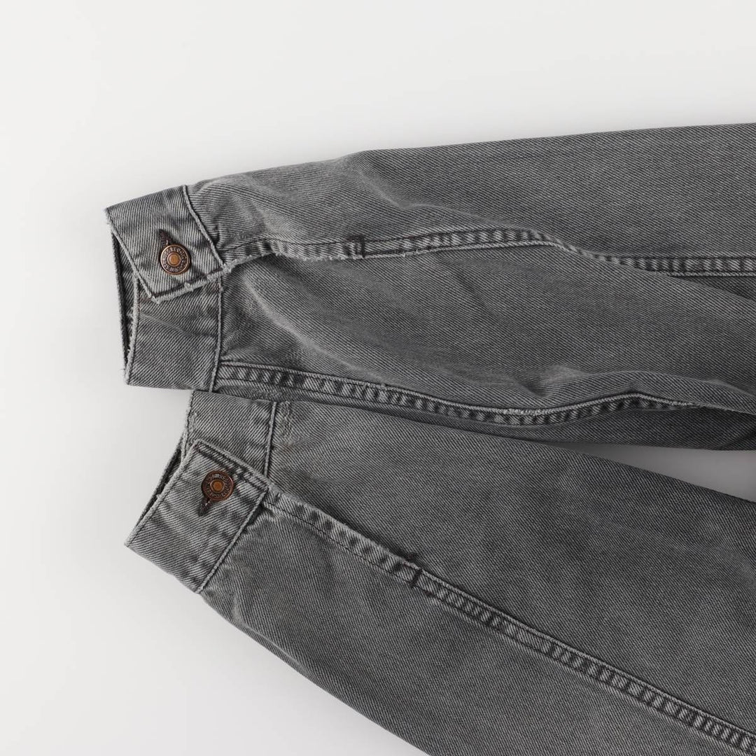 Vintage Levi's black denim jacket, size XL, men's unclear black type Vintage Second Hand