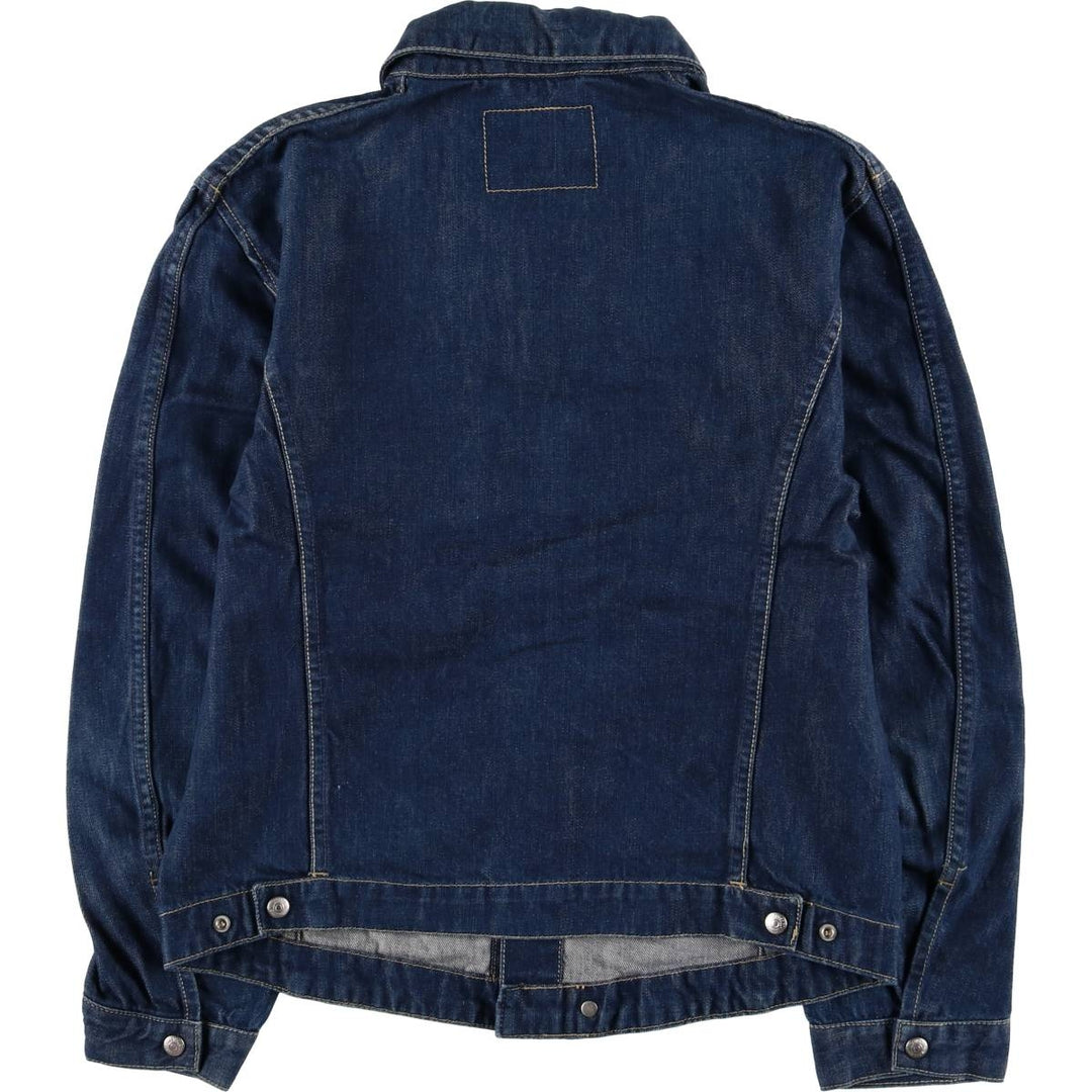 Dark navy 2000'S Levi's Engineered Euro Model 70100-0843 draped denim jacket, men's size M cotton blue type Vintage Second Hand