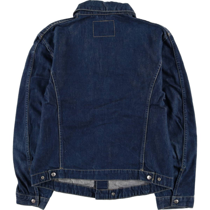 Dark navy 2000'S Levi's Engineered Euro Model 70100-0843 draped denim jacket, men's size M cotton blue type Vintage Second Hand