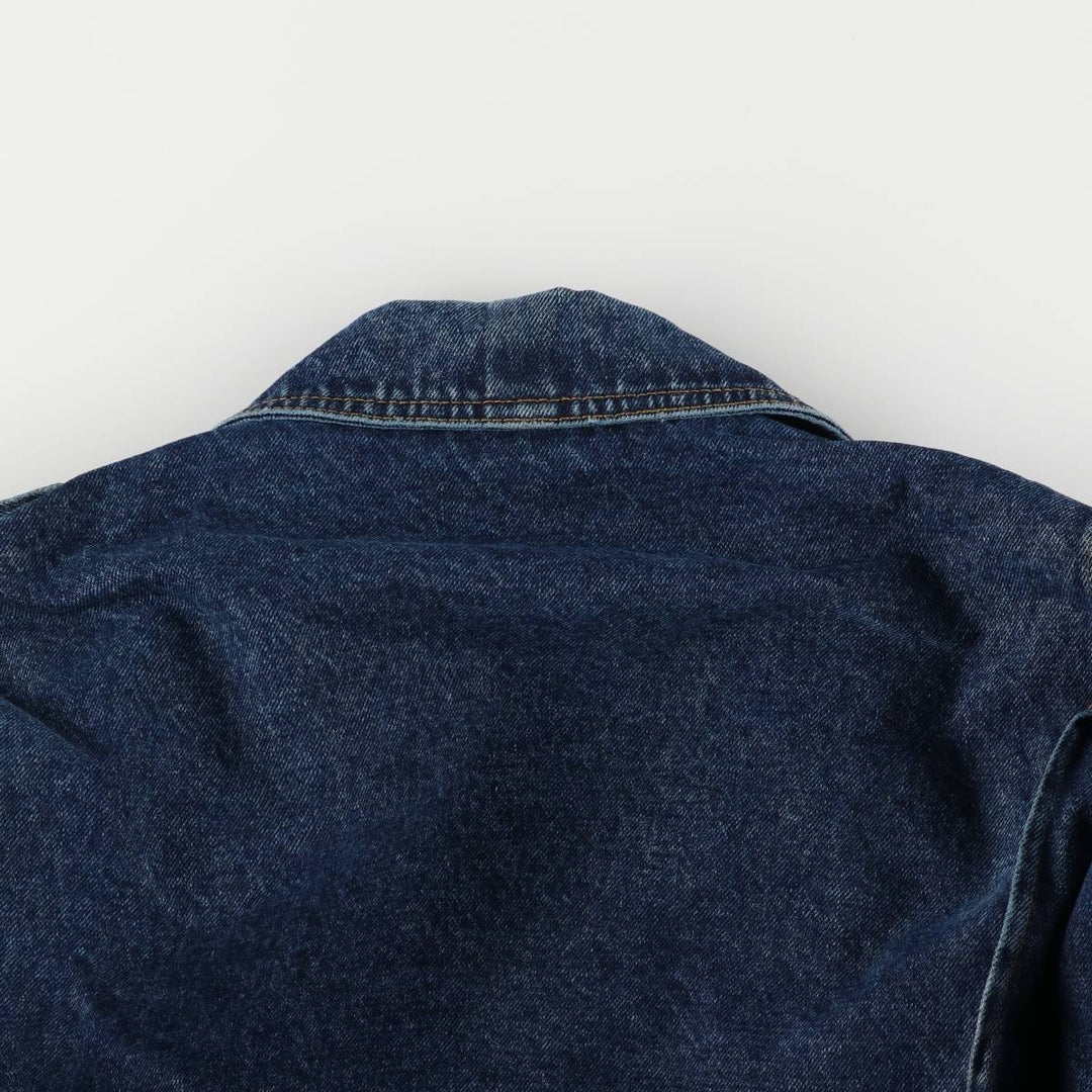 Harley-Davidson denim jacket, double rider jacket, men's size L cotton blue type Vintage Second Hand