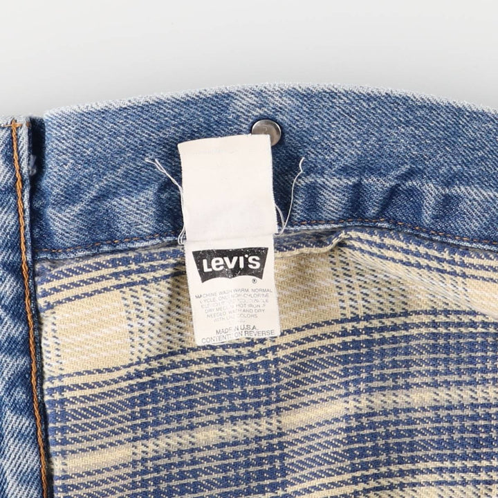 90'S Levi's 70699-0289 denim jacket, made in the USA, men's size L, vintage cotton blue type Vintage Second Hand