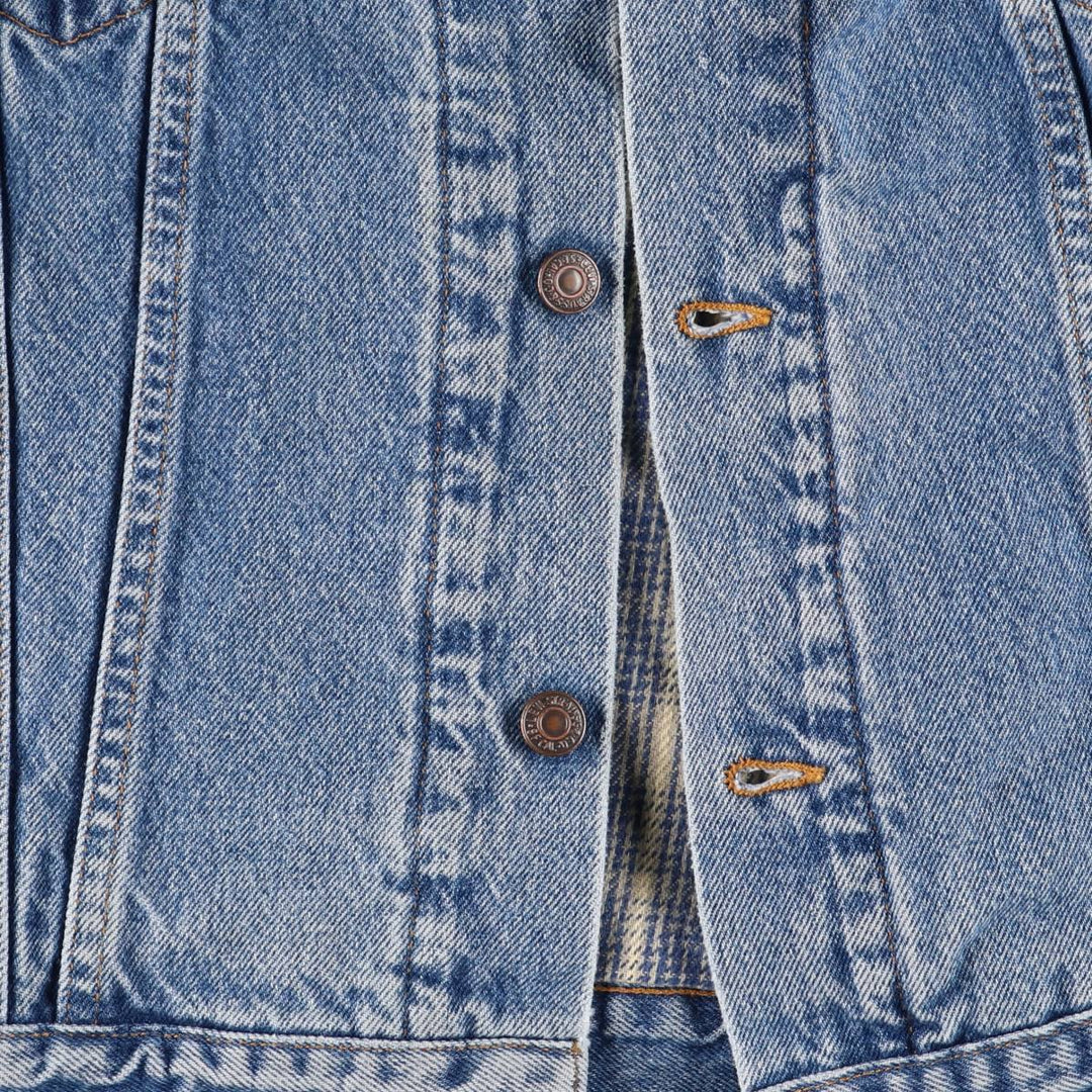 90'S Levi's 70699-0289 denim jacket, made in the USA, men's size L, vintage cotton blue type Vintage Second Hand