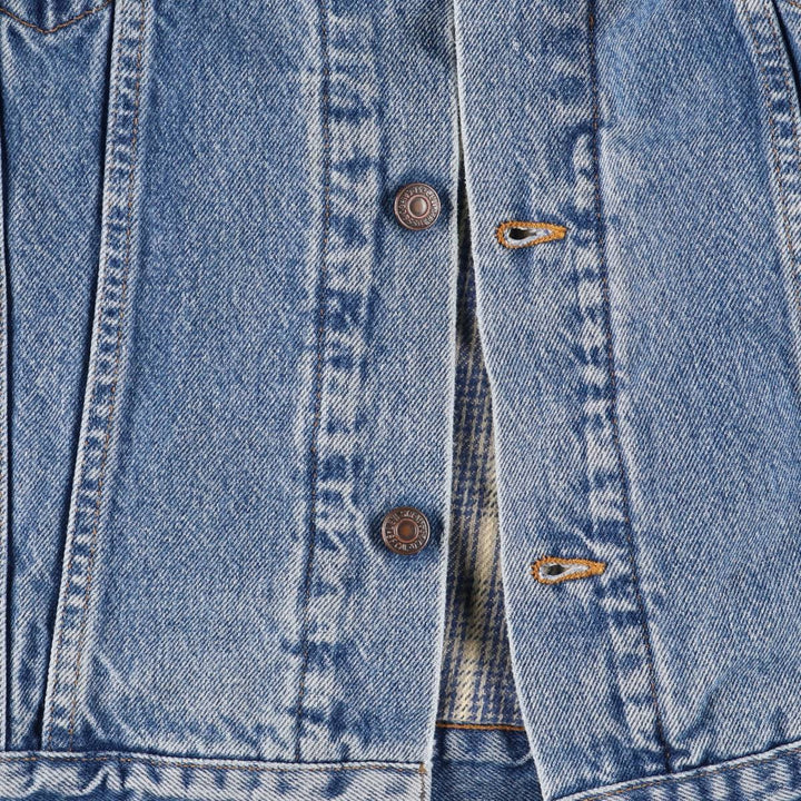90'S Levi's 70699-0289 denim jacket, made in the USA, men's size L, vintage cotton blue type Vintage Second Hand