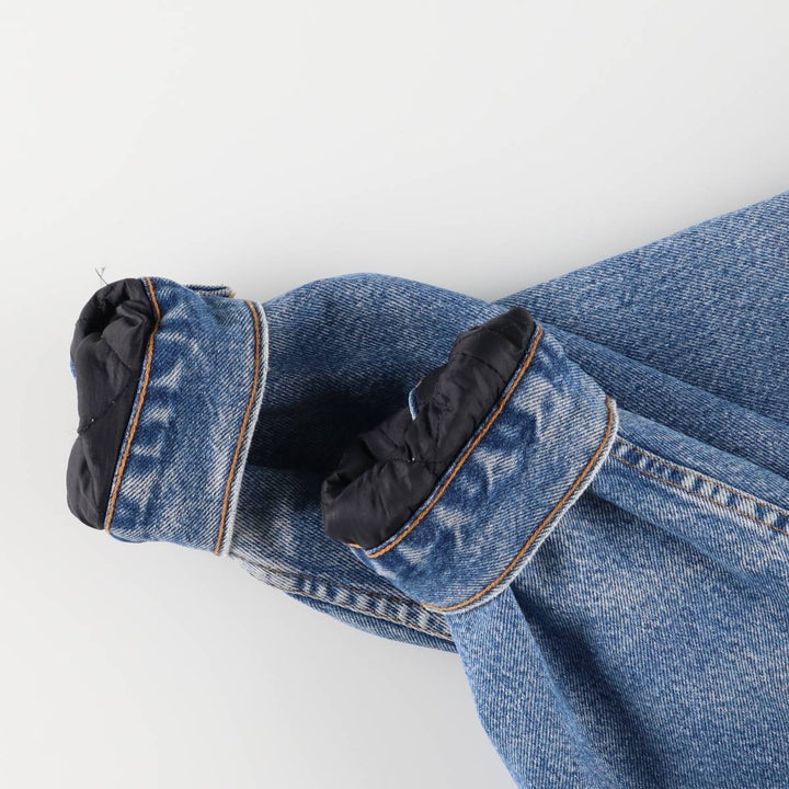 90'S Levi's 70699-0289 denim jacket, made in the USA, men's size L, vintage cotton blue type Vintage Second Hand