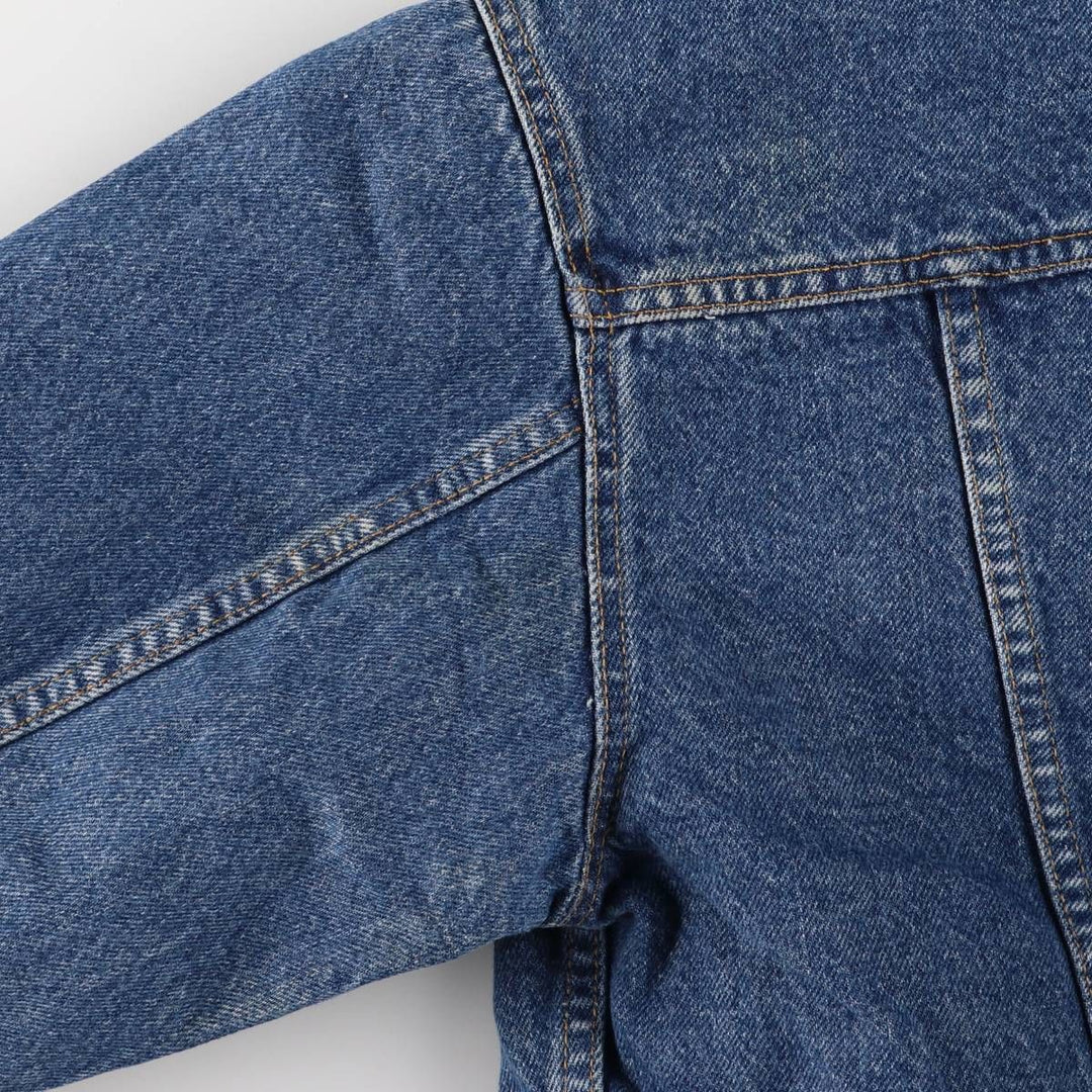 90'S Levi's 57510-0514 Denim Jacket, Made in USA, Men's Size L, Vintage cotton blue type Vintage Second Hand