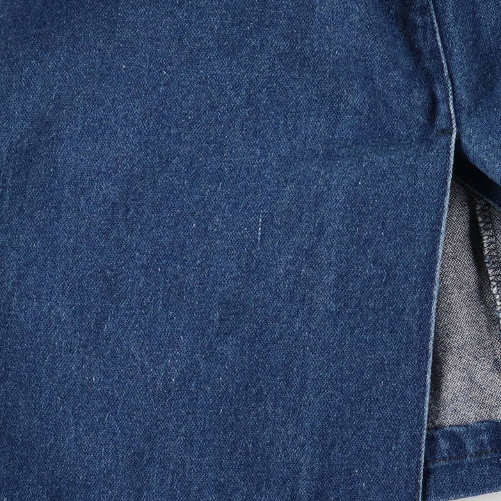 UNIONBAY denim midi-length tight skirt, women's size L cotton blue type Vintage Second Hand