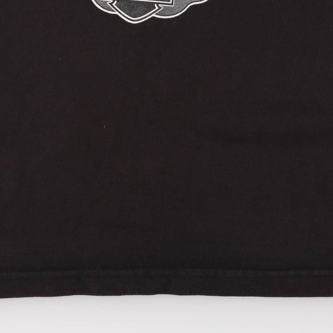 Harley-Davidson Skull Pattern Tank Top, Women's, Size Medium cotton black type Vintage Second Hand