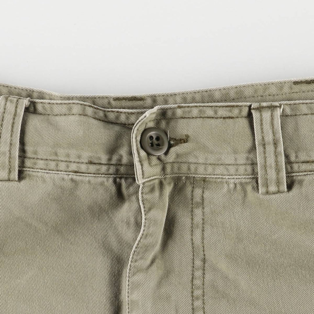 Ralph Lauren POLO by Ralph Lauren Chino Cargo Shorts, Half Pants, Men's, W37 equivalent cotton Khaki type Vintage Second Hand