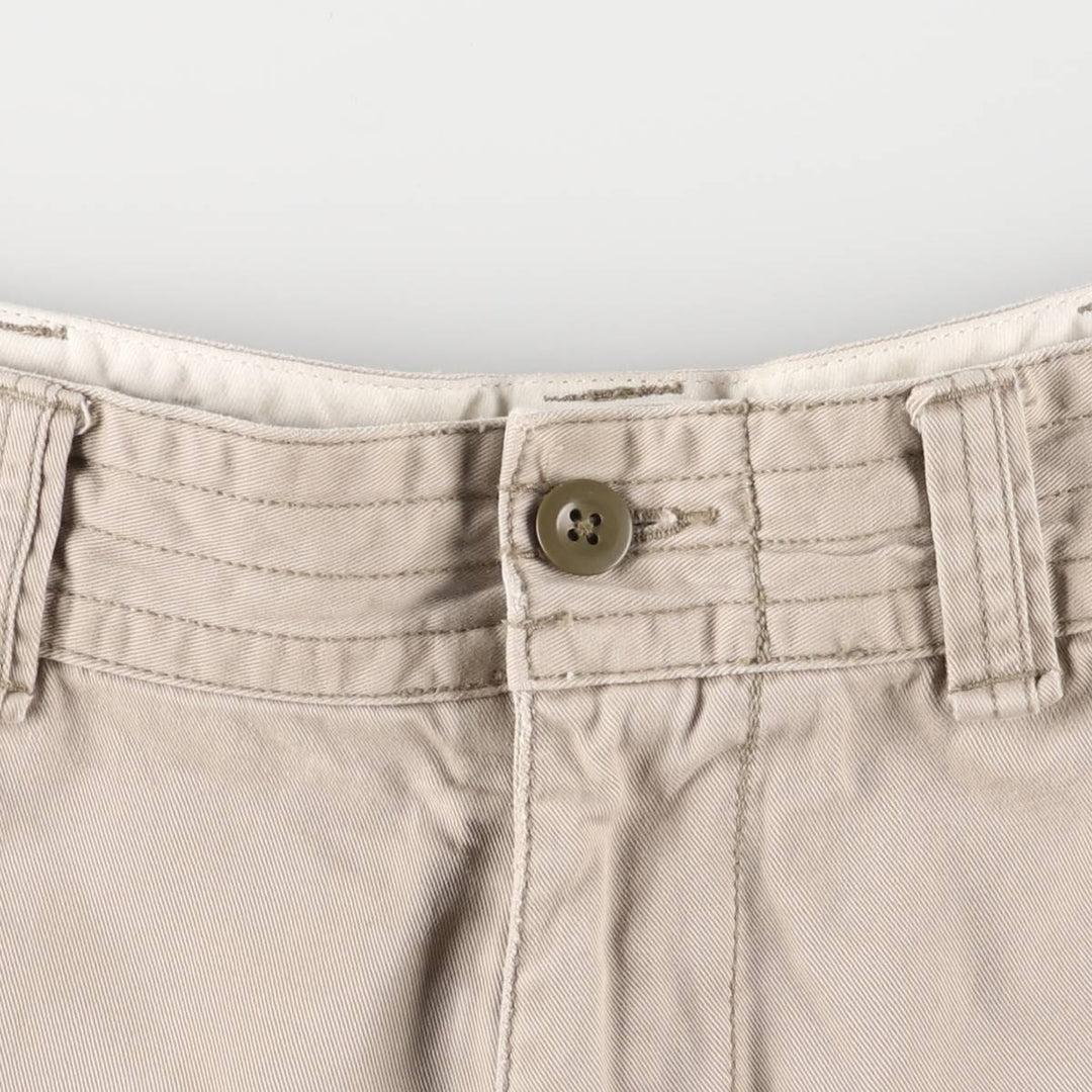 Ralph Lauren POLO RALPH LAUREN Chino Cargo Shorts, Half Pants, Men's, W37 equivalent cotton Beige type Vintage Second Hand