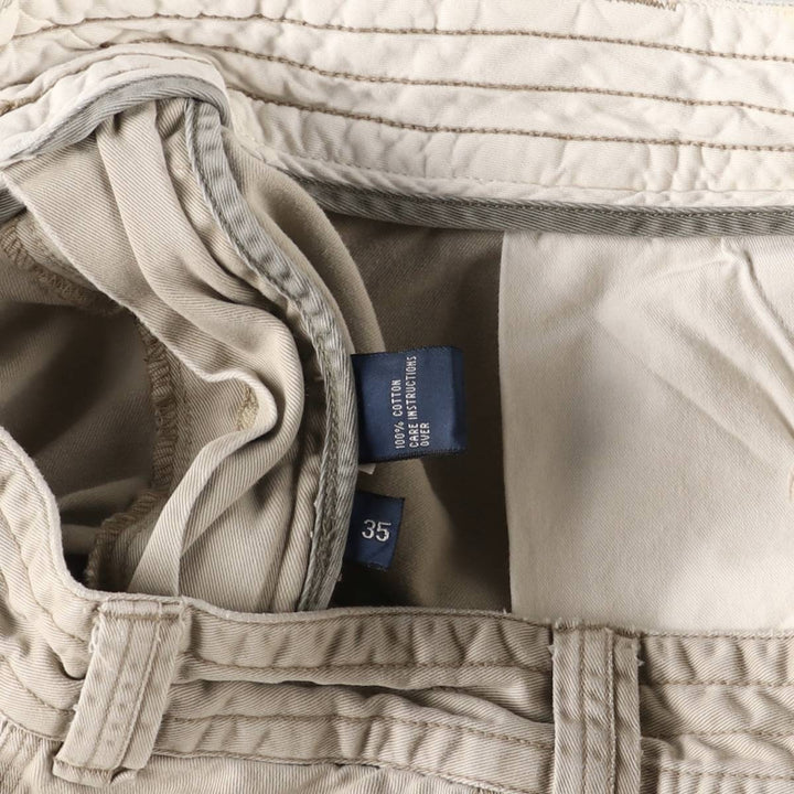 Ralph Lauren POLO by Ralph Lauren cargo shorts, half pants, men's w35 equivalent cotton Beige type Vintage Second Hand
