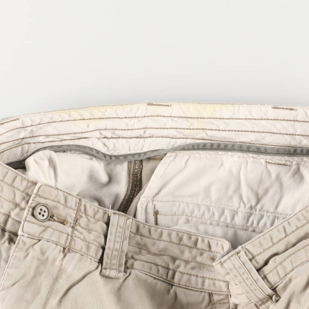 Ralph Lauren POLO by Ralph Lauren cargo shorts, half pants, men's w35 equivalent cotton Beige type Vintage Second Hand