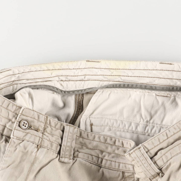 Ralph Lauren POLO by Ralph Lauren cargo shorts, half pants, men's w35 equivalent cotton Beige type Vintage Second Hand