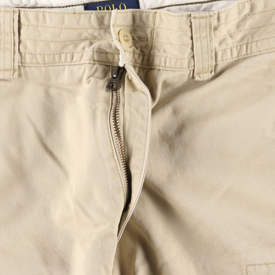 Ralph Lauren POLO RALPH LAUREN cargo shorts, half pants, men's size w37 cotton Beige type Vintage Second Hand