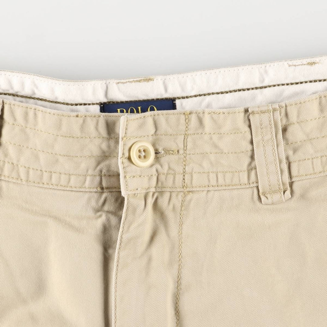 Ralph Lauren POLO RALPH LAUREN cargo shorts, half pants, men's size w37 cotton Beige type Vintage Second Hand