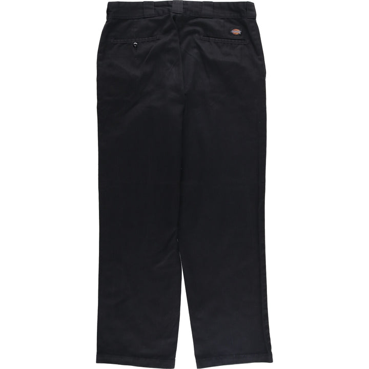 Dickies 874 ORIGINAL FIT Work Pants for Men, W35 equivalent polyester black type Vintage Second Hand