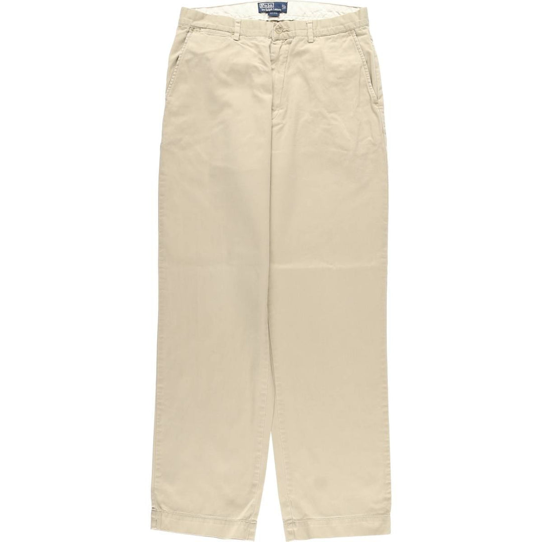 Ralph Lauren POLO by Ralph Lauren Chino Pants Men's W33 equivalent cotton Beige type Vintage Second Hand