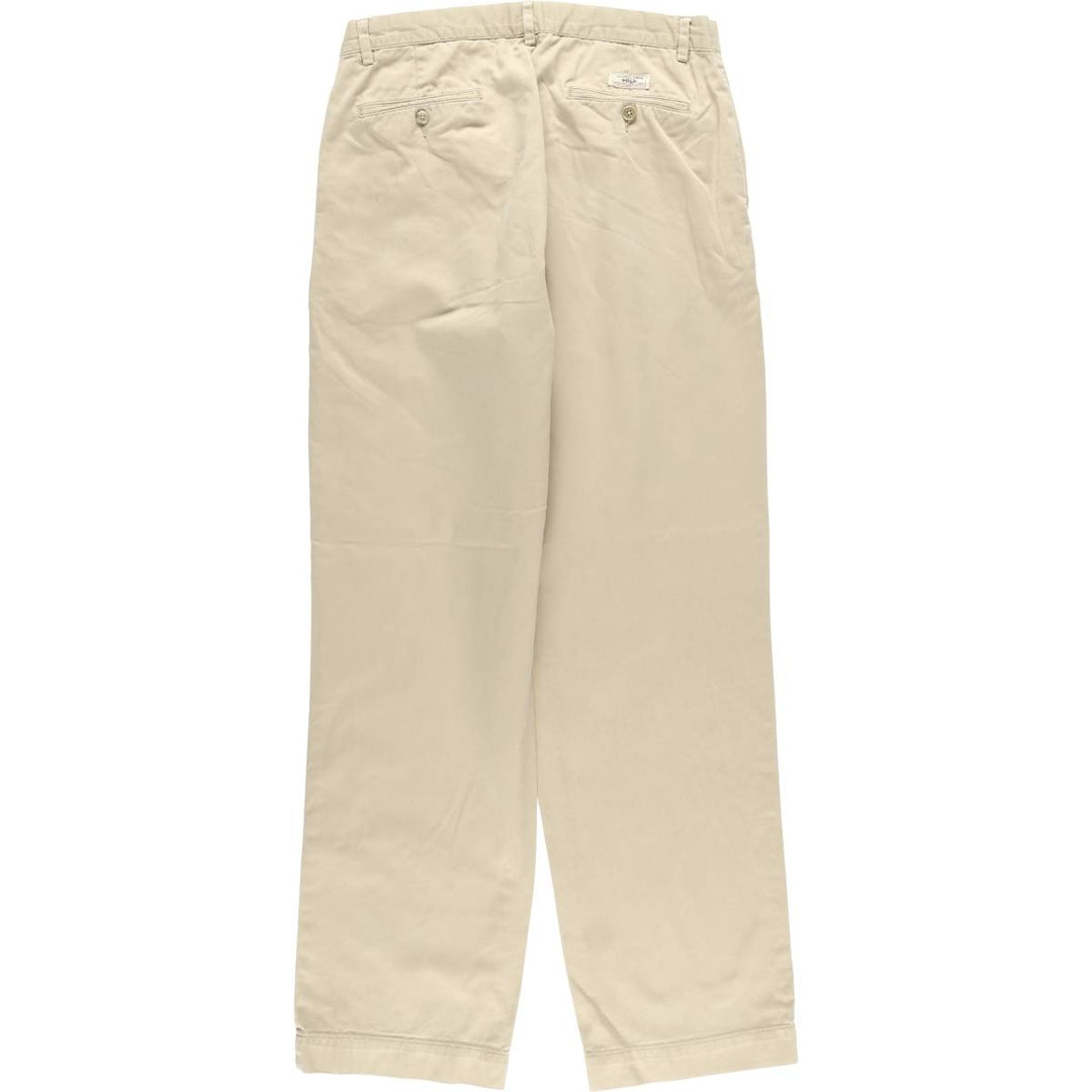 Ralph Lauren POLO by Ralph Lauren Chino Pants Men's W33 equivalent cotton Beige type Vintage Second Hand