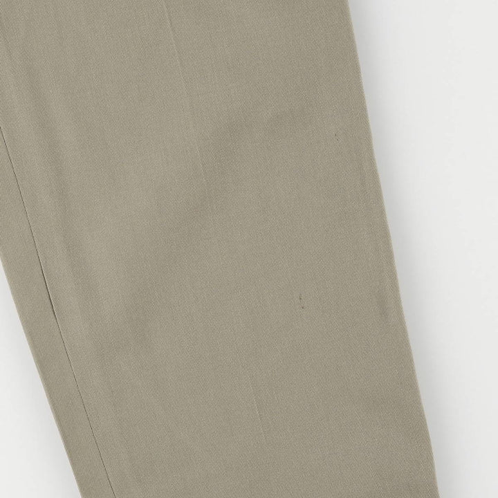 K DE TAYLES Two-pleat Wool Pants, Slacks, Made in USA, Men's, Size W30 wool Khaki type beige Vintage Second Hand