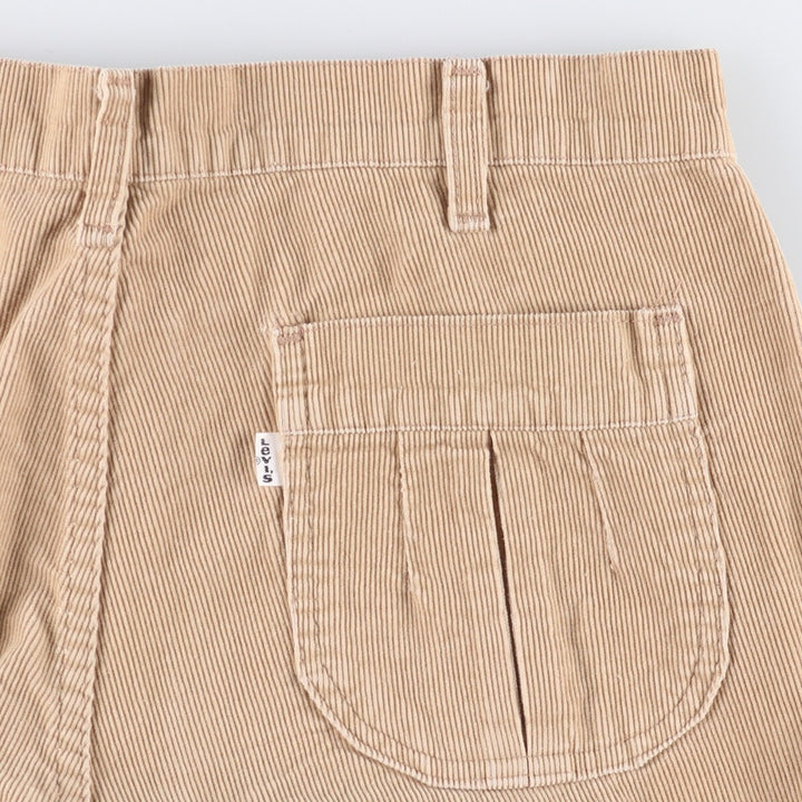 Vintage 1970'S Levi's 629-1521 Flare-Cut Corduroy Pants, Men's Size 34 (approx.) unclear Beige type Vintage Second Hand