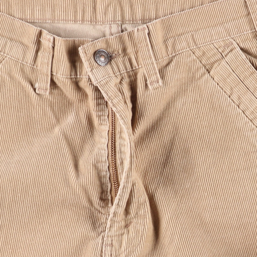 Vintage 1970'S Levi's 629-1521 Flare-Cut Corduroy Pants, Men's Size 34 (approx.) unclear Beige type Vintage Second Hand