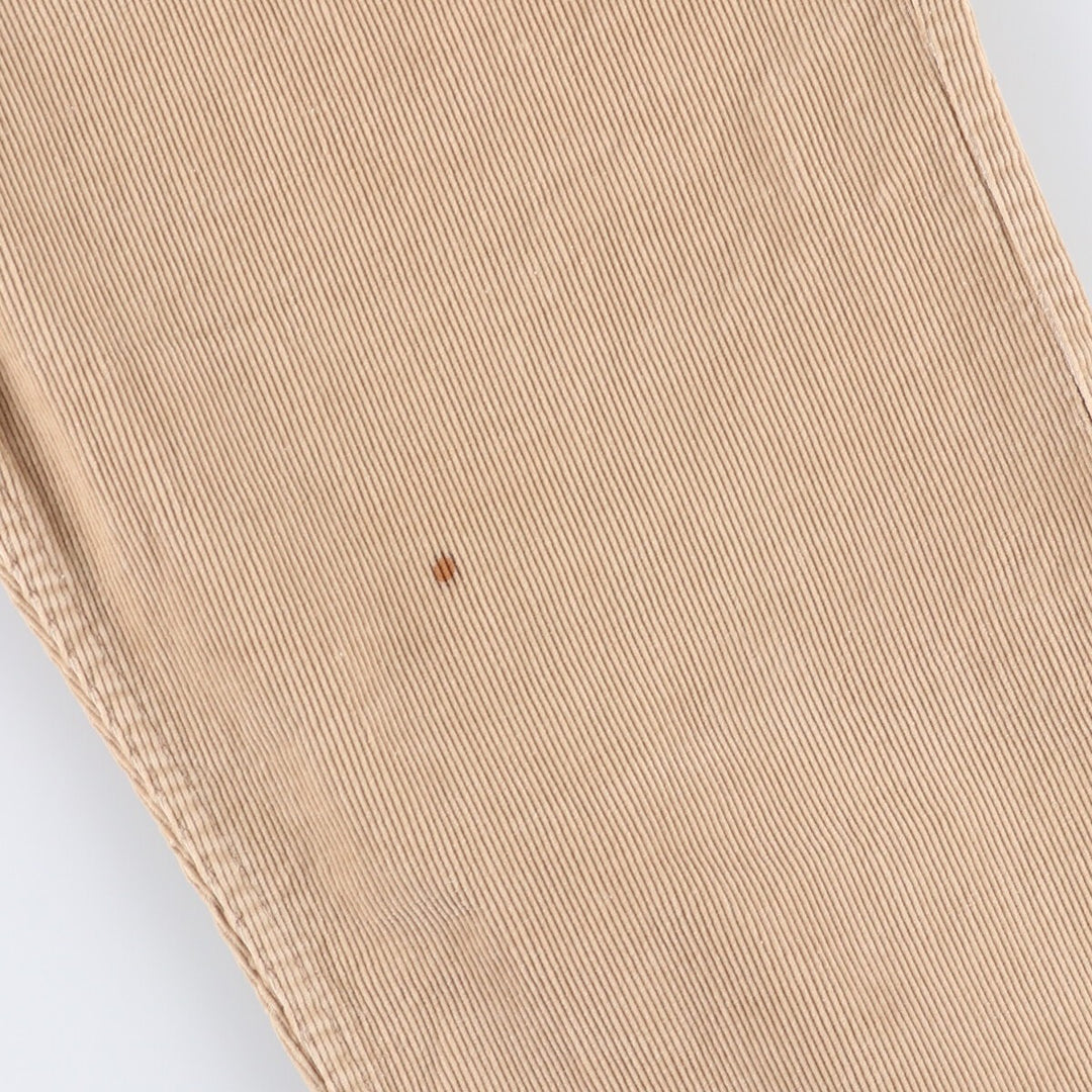 Vintage 1970'S Levi's 629-1521 Flare-Cut Corduroy Pants, Men's Size 34 (approx.) unclear Beige type Vintage Second Hand