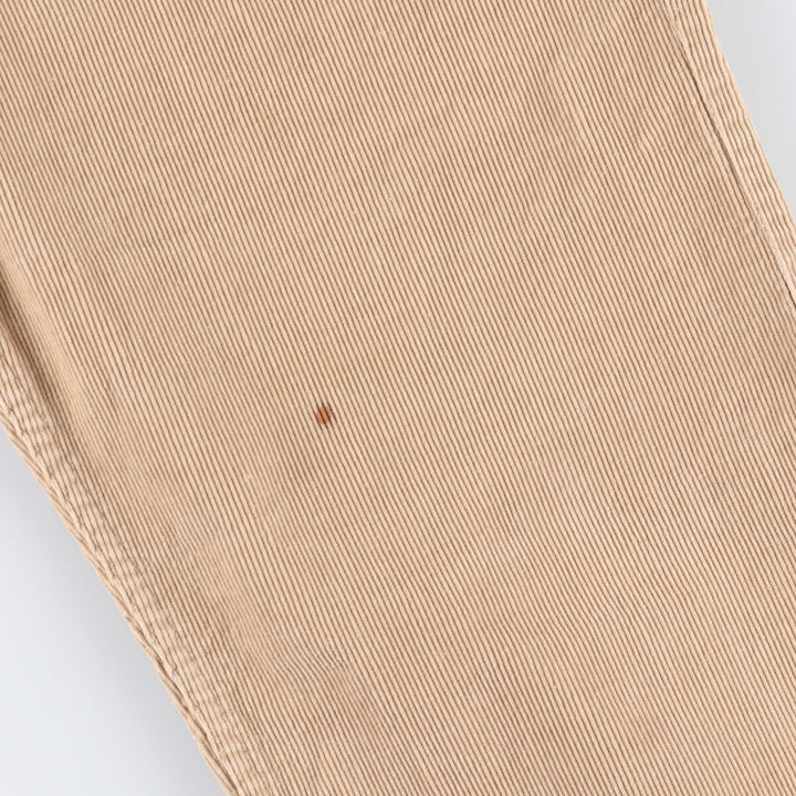 Vintage 1970'S Levi's 629-1521 Flare-Cut Corduroy Pants, Men's Size 34 (approx.) unclear Beige type Vintage Second Hand