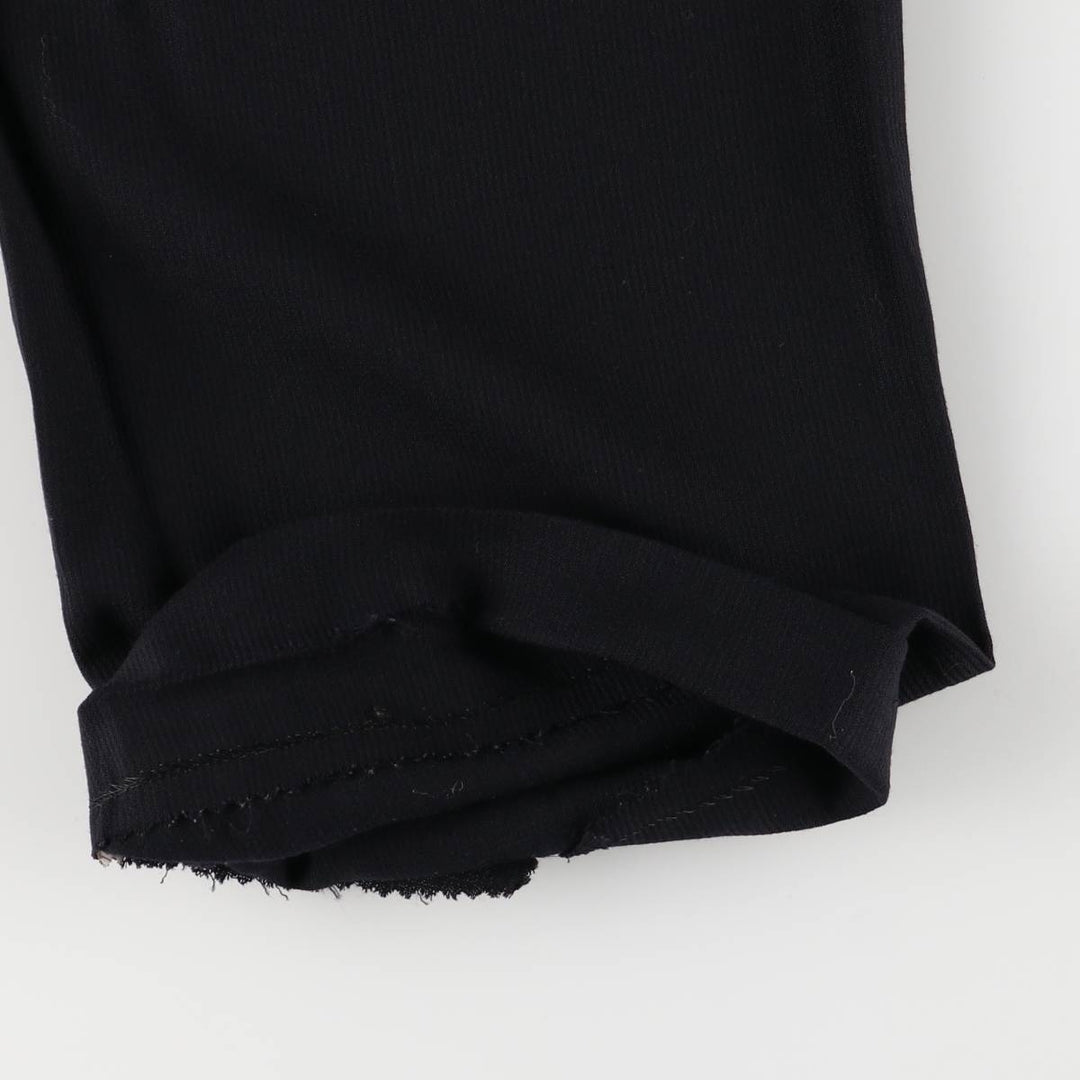 Vintage two-pleat slacks for men, size W33 unclear navy blue type Vintage Second Hand