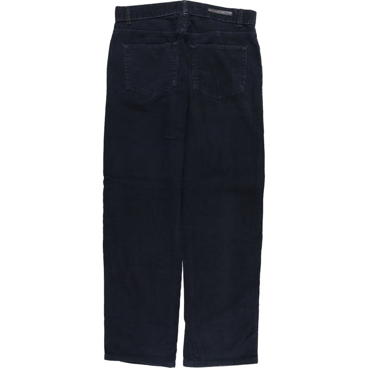 Calvin Klein Jeans corduroy pants, men's size W34 cotton navy blue type Vintage Second Hand