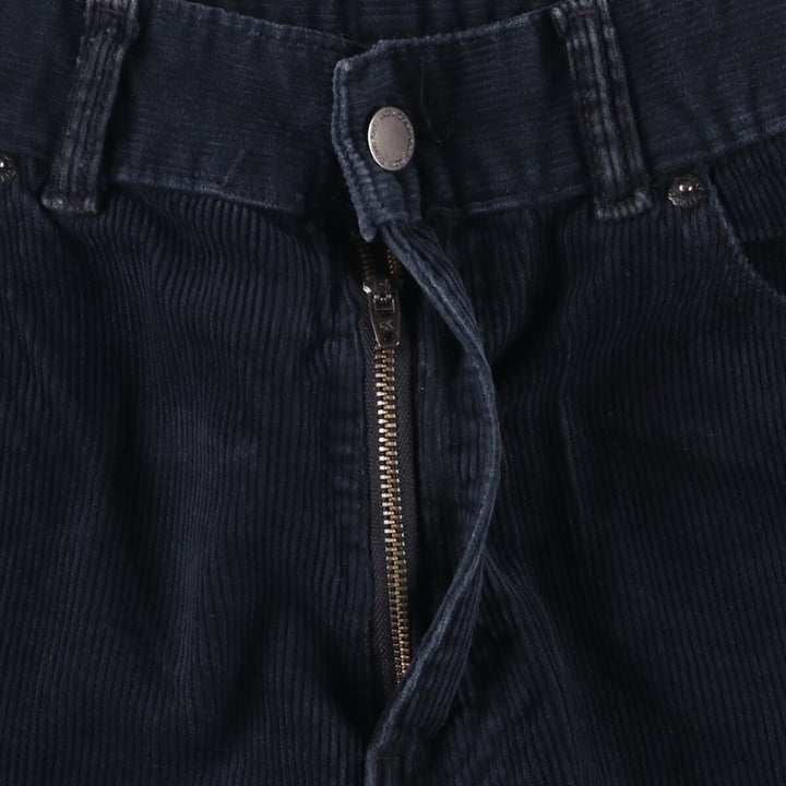 Calvin Klein Jeans corduroy pants, men's size W34 cotton navy blue type Vintage Second Hand