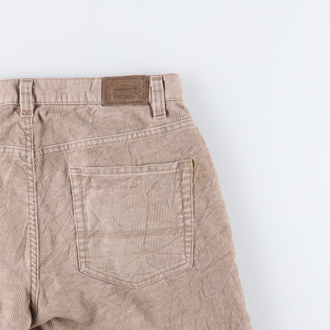 Dockers Classic Fit Corduroy Pants, Men's, Size 36 cotton Beige type Vintage Second Hand