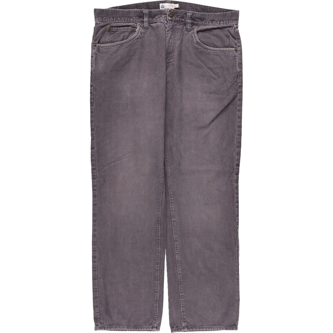 J.Crew Men's Corduroy Pants, Size 36 cotton Charcoal Vintage Second Hand