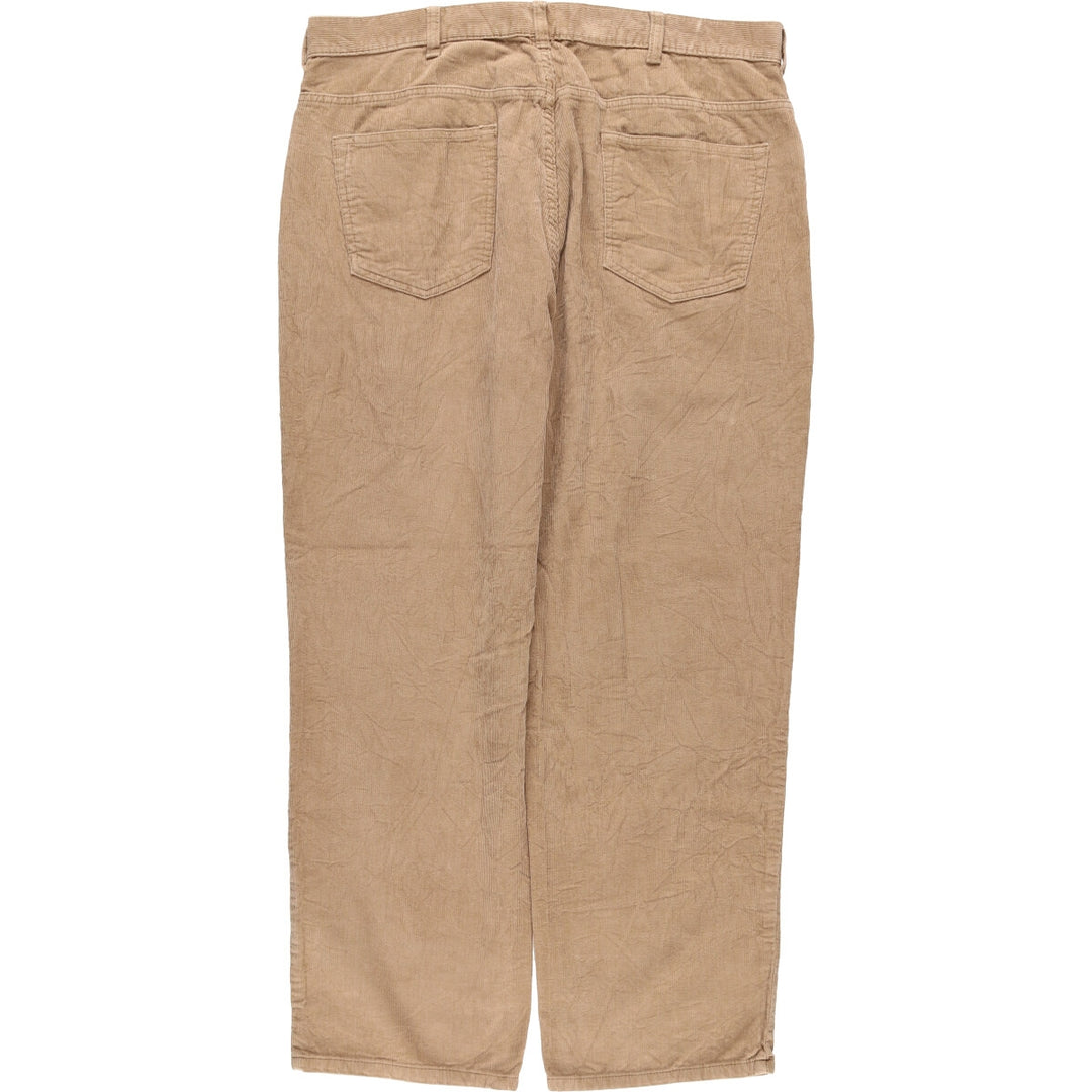 St. John's Bay Men's Corduroy Pants, Size 36 cotton Beige type Vintage Second Hand