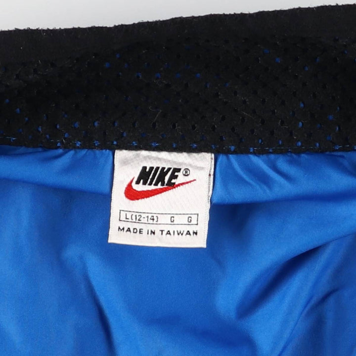 Vintage 90'S Nike mesh warm-up vest, size S, men's polyester blue type Vintage Second Hand