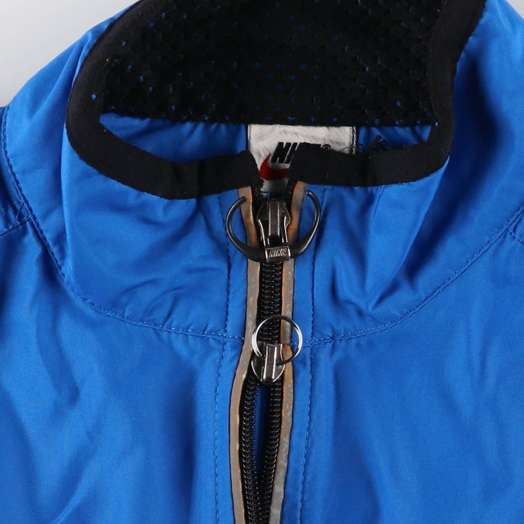 Vintage 90'S Nike mesh warm-up vest, size S, men's polyester blue type Vintage Second Hand