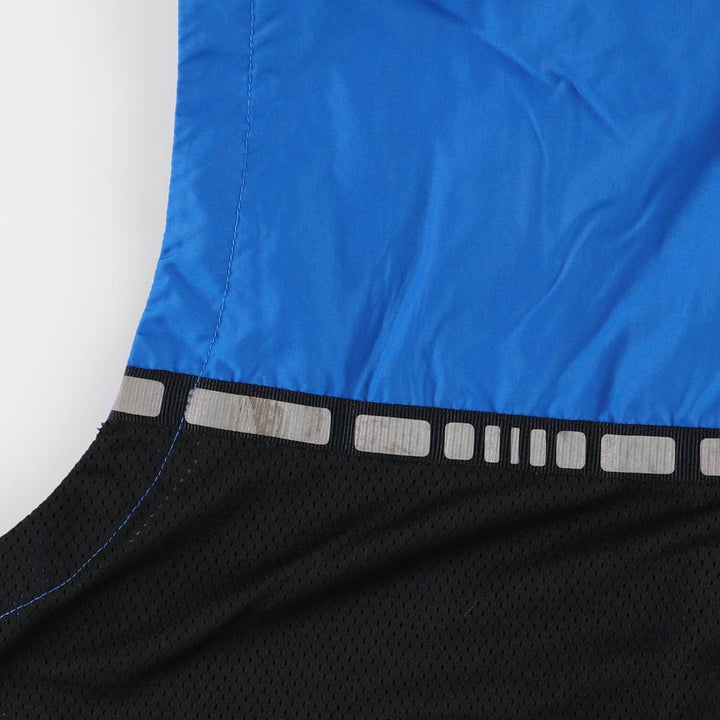 Vintage 90'S Nike mesh warm-up vest, size S, men's polyester blue type Vintage Second Hand