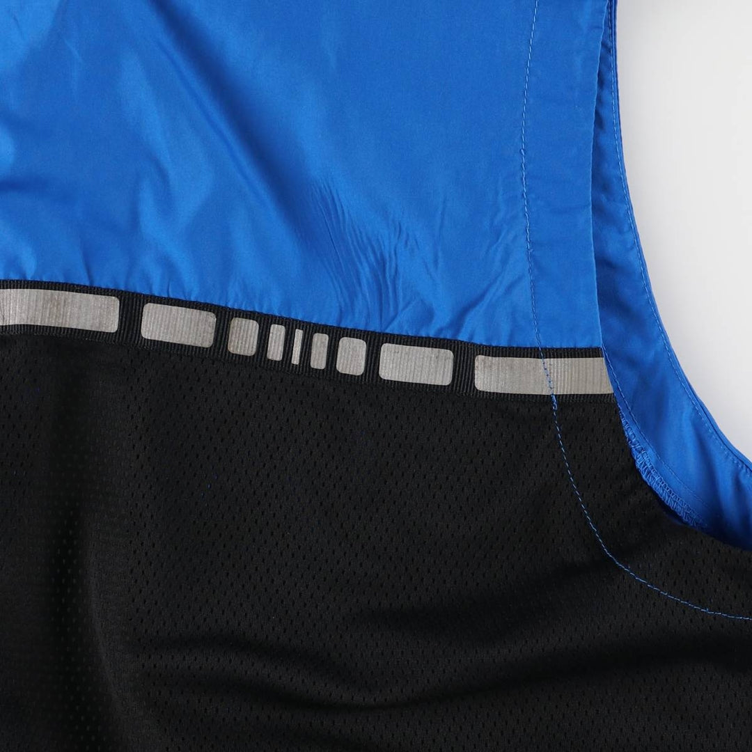 Vintage 90'S Nike mesh warm-up vest, size S, men's polyester blue type Vintage Second Hand