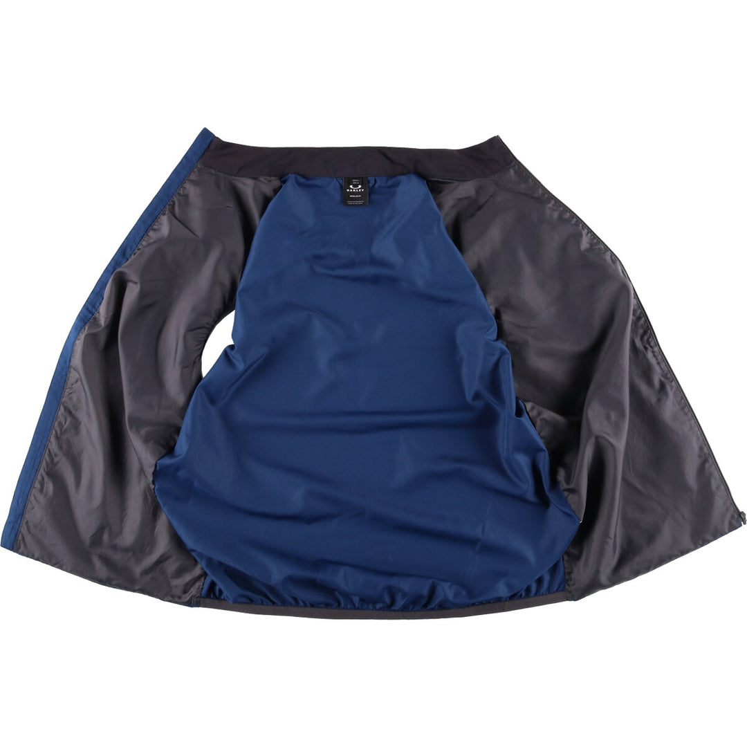 Oakley Regular Fit Warm-up Vest, Men's Size L unclear navy blue type Vintage Second Hand