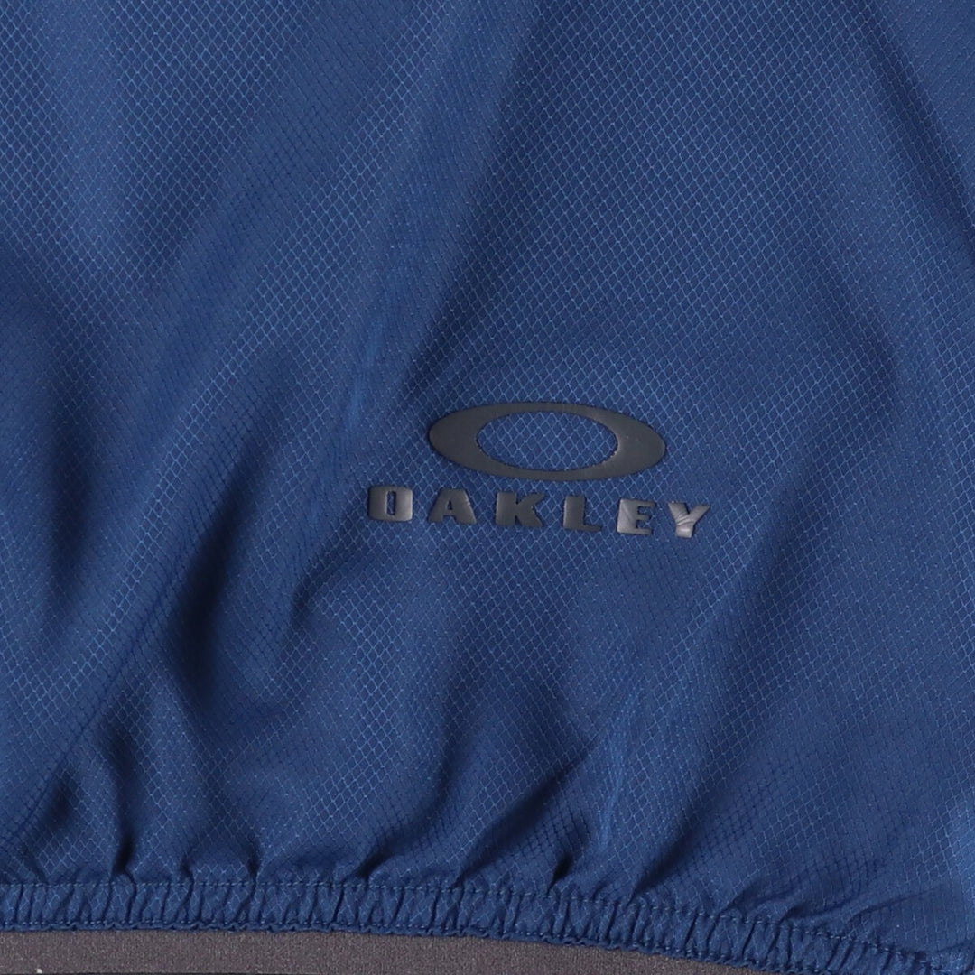 Oakley Regular Fit Warm-up Vest, Men's Size L unclear navy blue type Vintage Second Hand