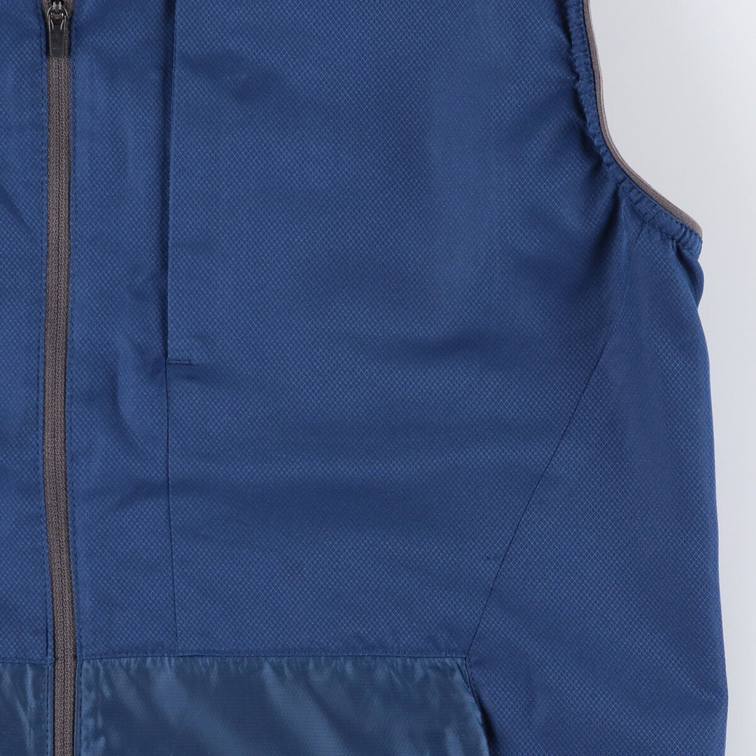 Oakley Regular Fit Warm-up Vest, Men's Size L unclear navy blue type Vintage Second Hand